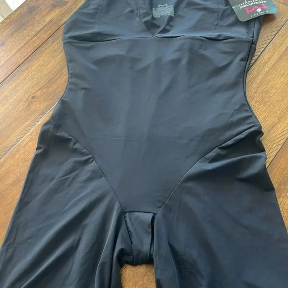 Maidenform bundle Shapewear black nude XL 2XL open bust intimates bodysuit faja - Picture 2 of 16